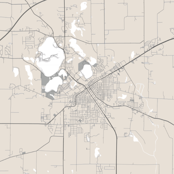 Laporte Indiana Barbour Construction Service Area