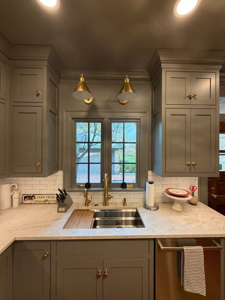 south bend kitchen remodel sink wall back door pendant overhead