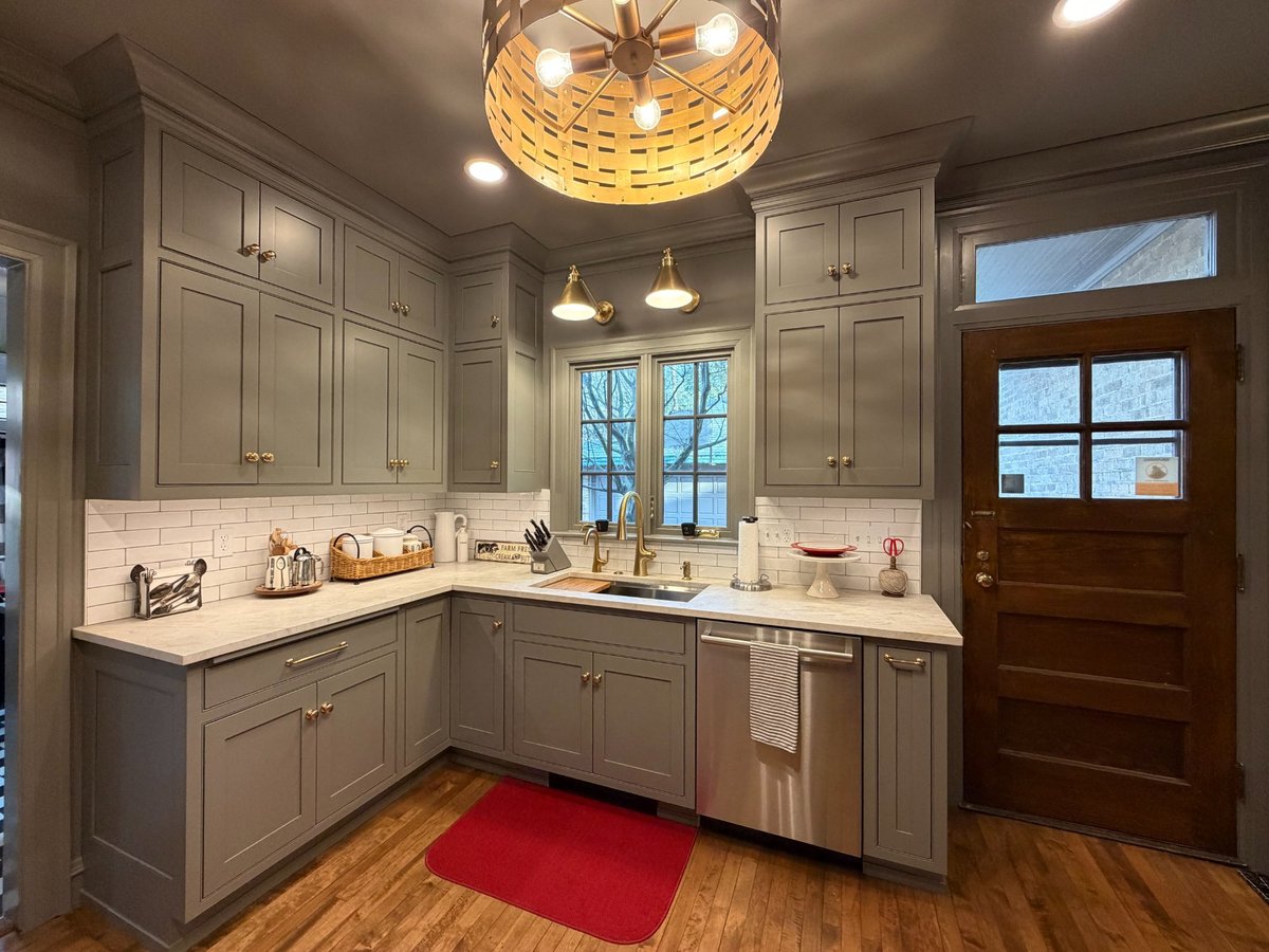 south bend kitchen remodel wolf range front view daytime